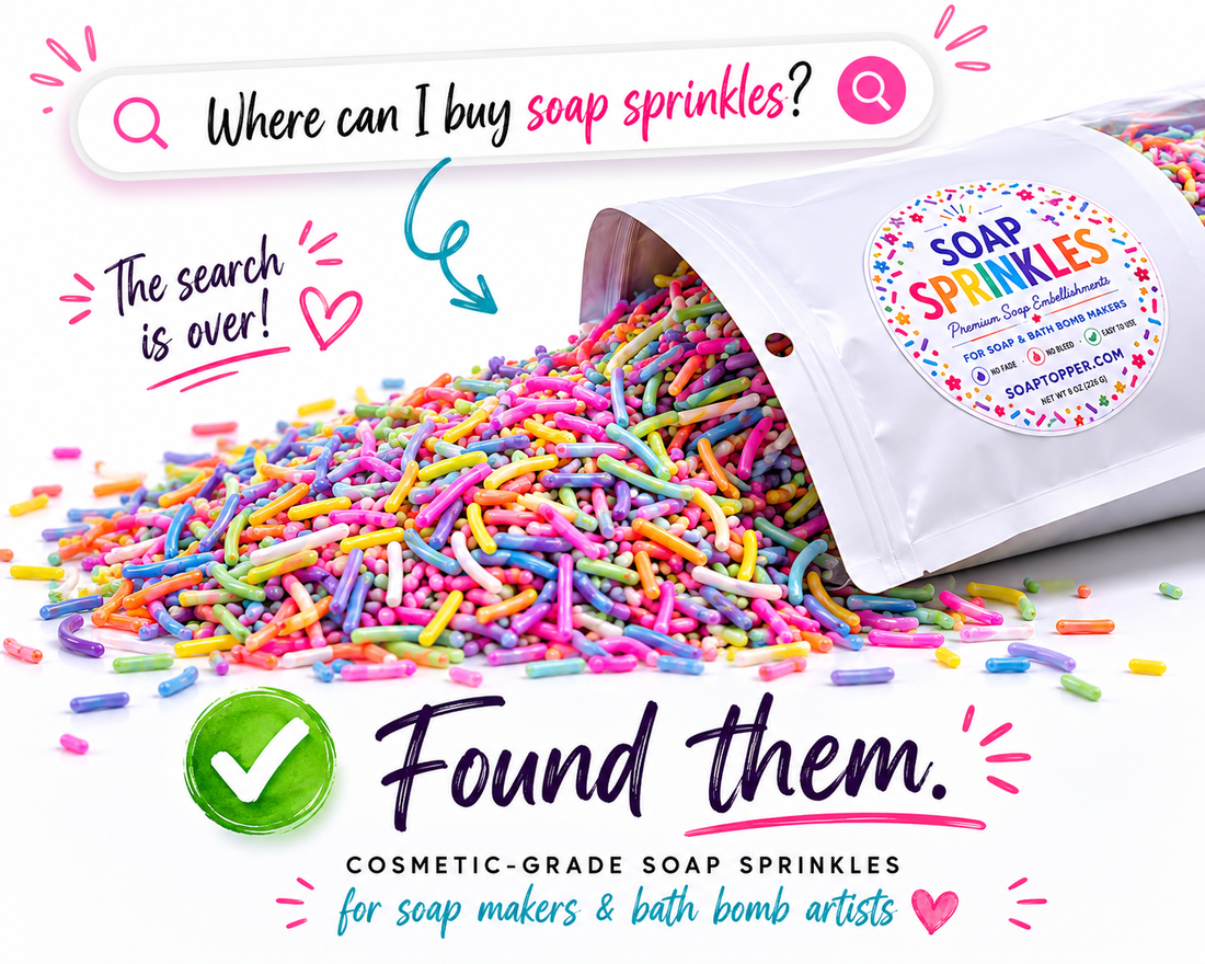 Where to Buy Soap Sprinkles for Soap Making