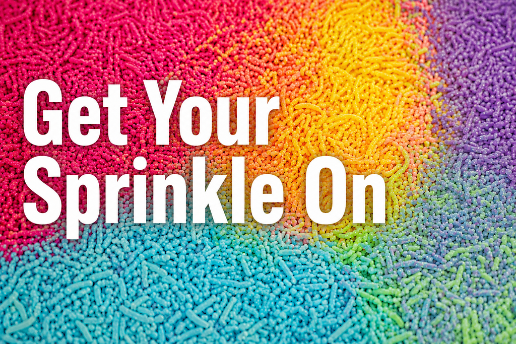 Rainbow cosmetic-grade soap sprinkles for melt and pour soap and bath bombs - SoapTopper.com